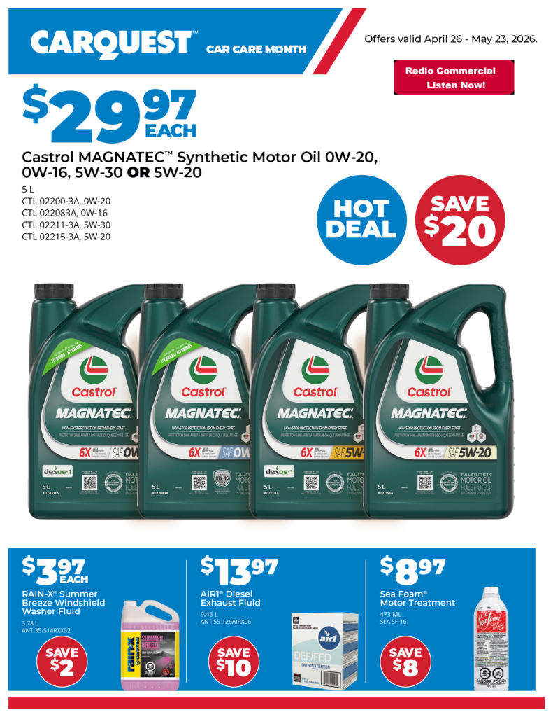 Carquest retail flyer valid until May 23